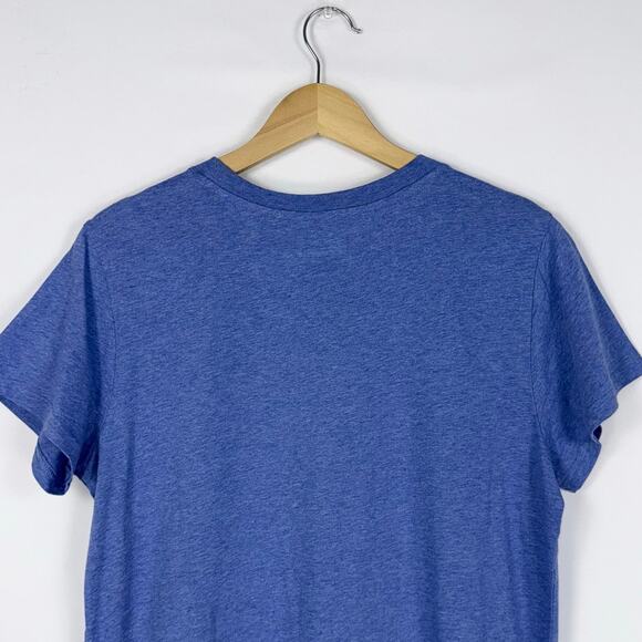 Pact Women's Organic Softspun Cotton Pocket Tee Dress Medium Blue - Picture 8 of 14
